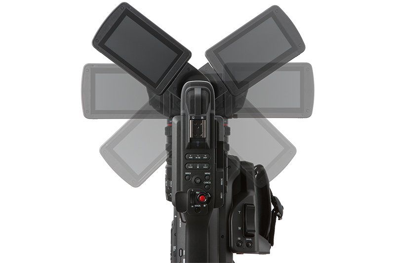 4-inch vari-angle touchscreen