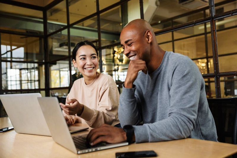 Work professionals increasing efficiency