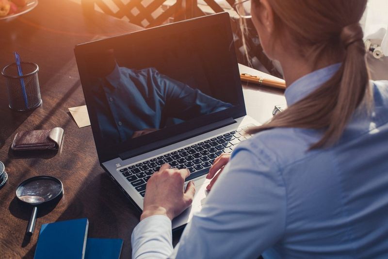 Work professional using CyberGuard 