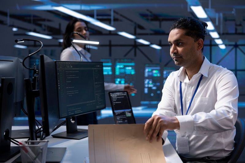Man working in office