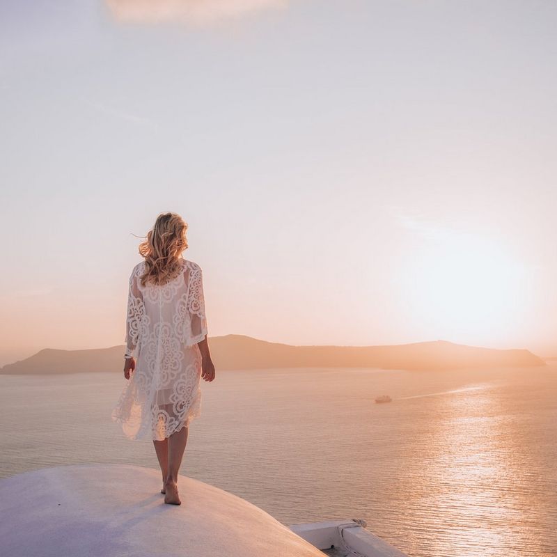 Ajda Sitar - Prvi sončni zahod na Santoriniju