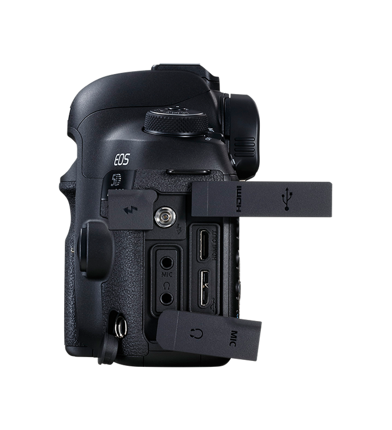 EOS 5D Mark IV side view output options