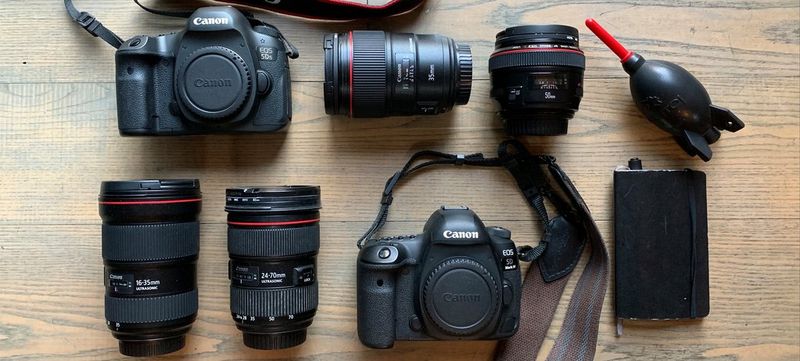 Ivor Prickett's kitbag