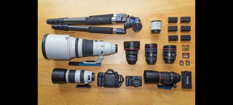 Radomir Jakubowski's kitbag.