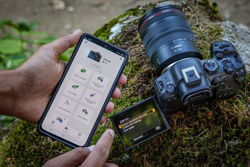 como usar el movil o tablet como monitor de tu cámara dslr 