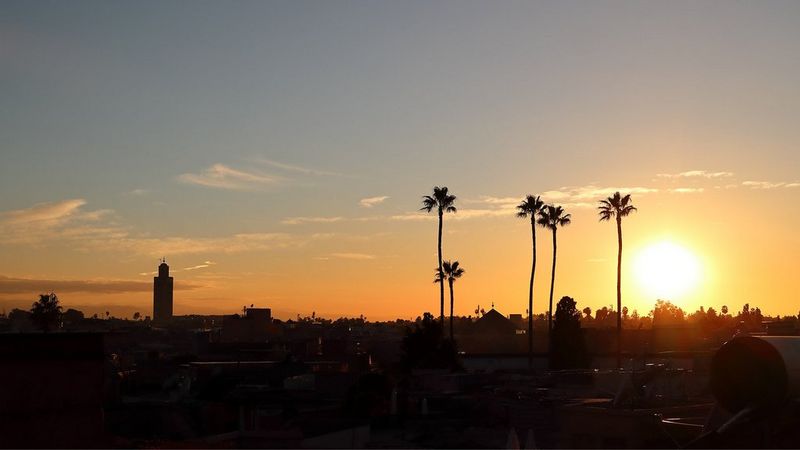 Sunset in Morocco shot using Canon EF-M 32mm f/1.4 STM