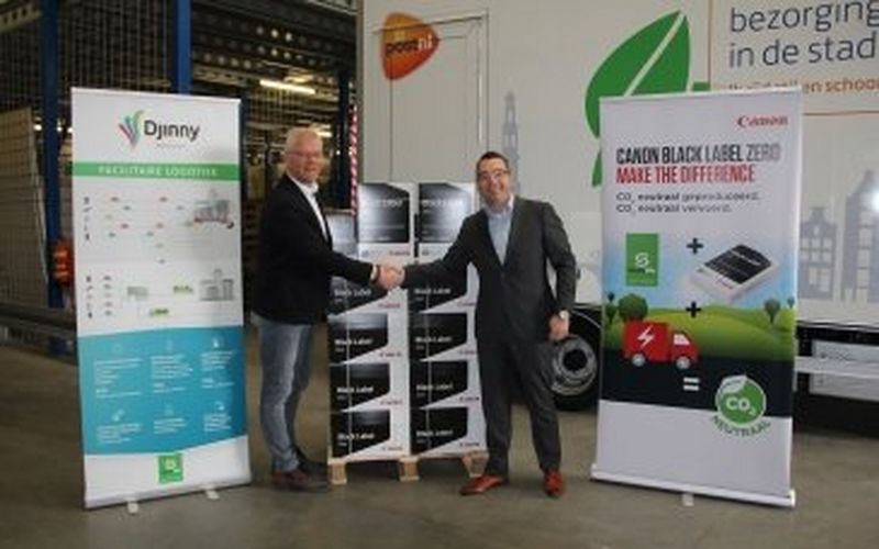 Canon, Gemeente Den Haag en SimplyMile zetten sein op groen voor duurzame stadsdistributie via centrale hub