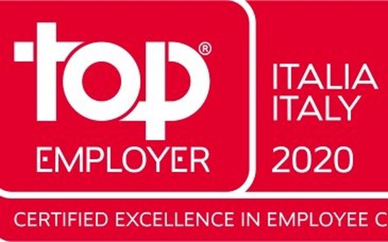 Canon Italia ottiene la certificazione Top Employers 2020