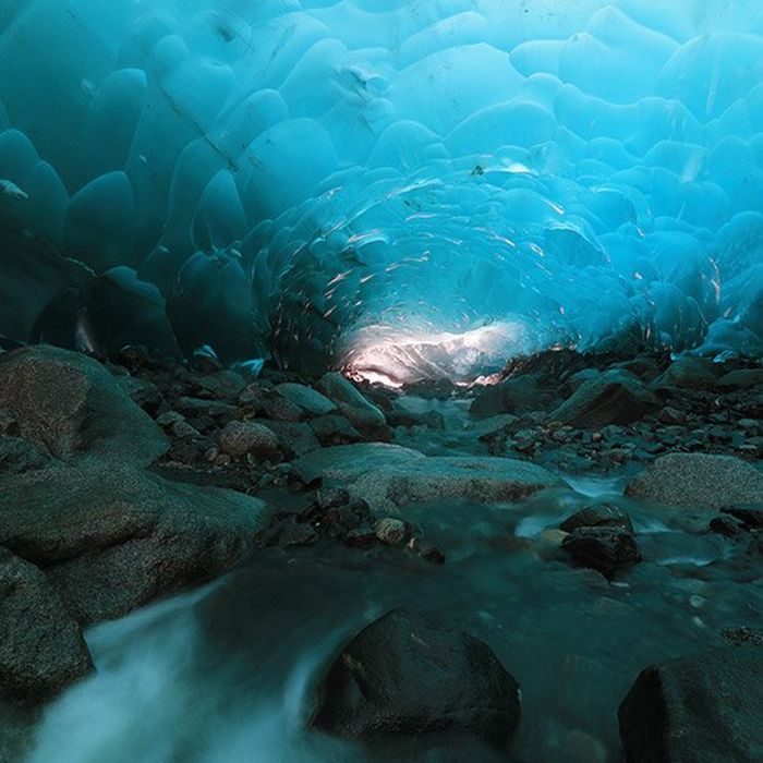 Blue ice cave beginner