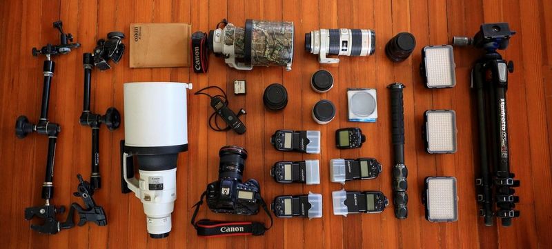 Canon Ambassador Christian Ziegler's kitbag