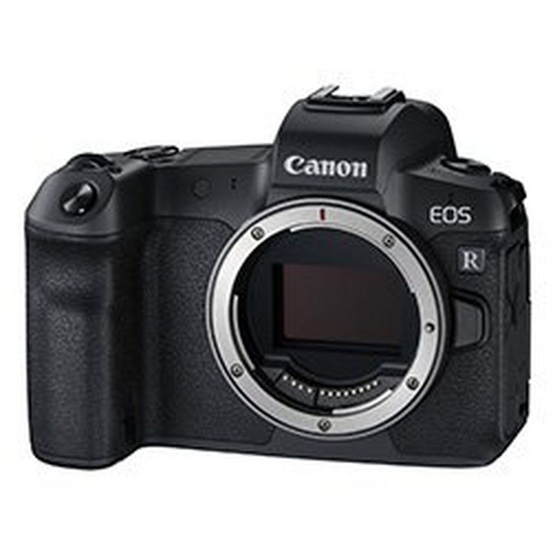 A Canon EOS R camera.
