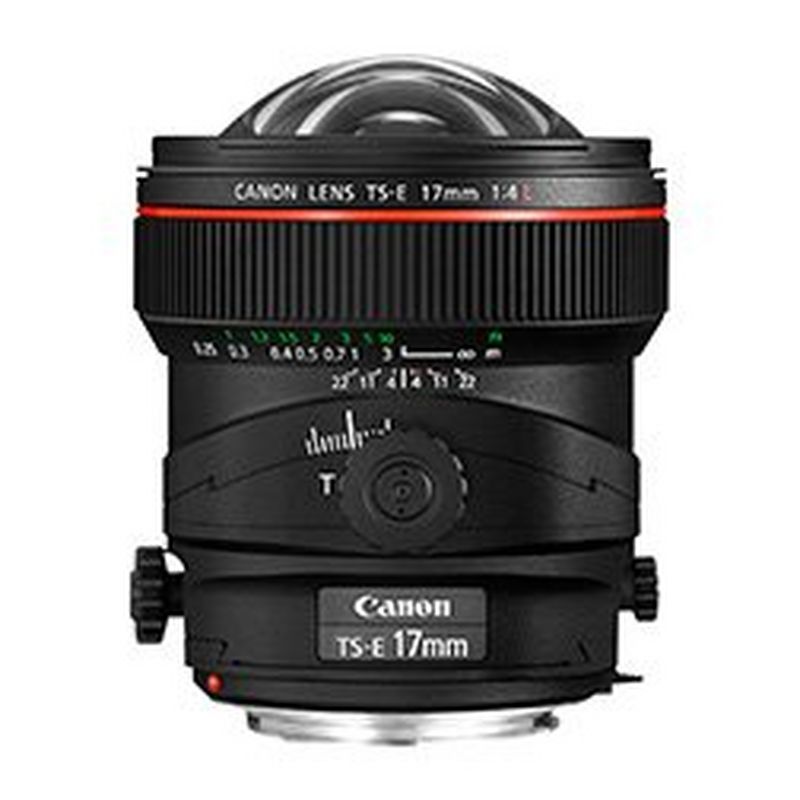 A Canon TS-E 17mm f/4L lens.