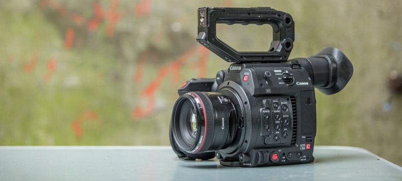 The Canon EOS C200 Cinema Camera.