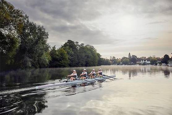 Photographing rowers with Canon trinity RF lenses