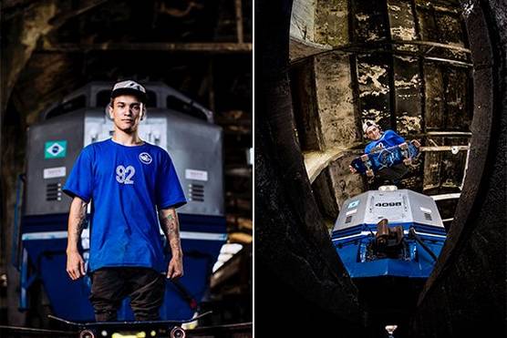 Samo Vidic shares how he photographed disabled skateboarder Felipe Nunes