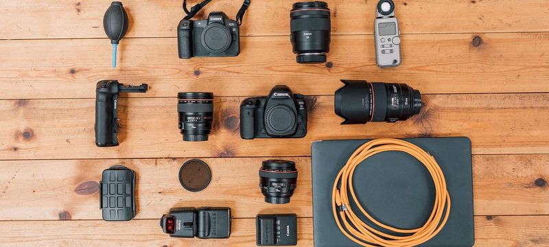 Javier Cortés's kitbag