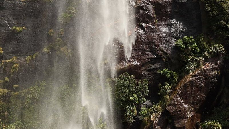 Close up of a waterfall and take with the Canon EOS 850D