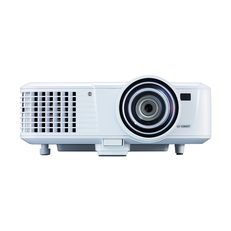 Short throw/ultra short throw wide angle