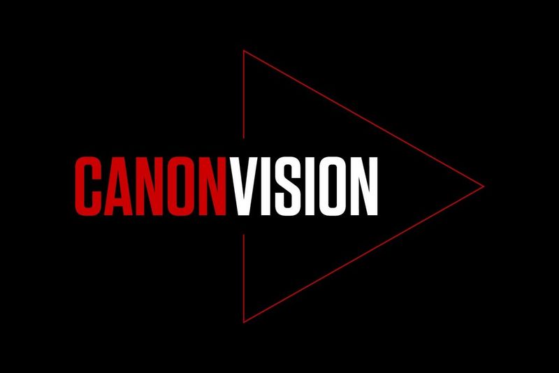 canon logo black