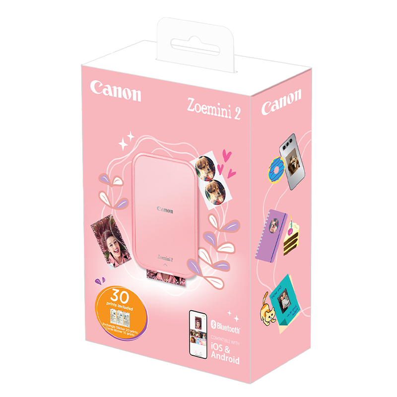 Impresora fotográfica Canon Zoemini Printer 2 Rosa · Canon · El Corte Inglés