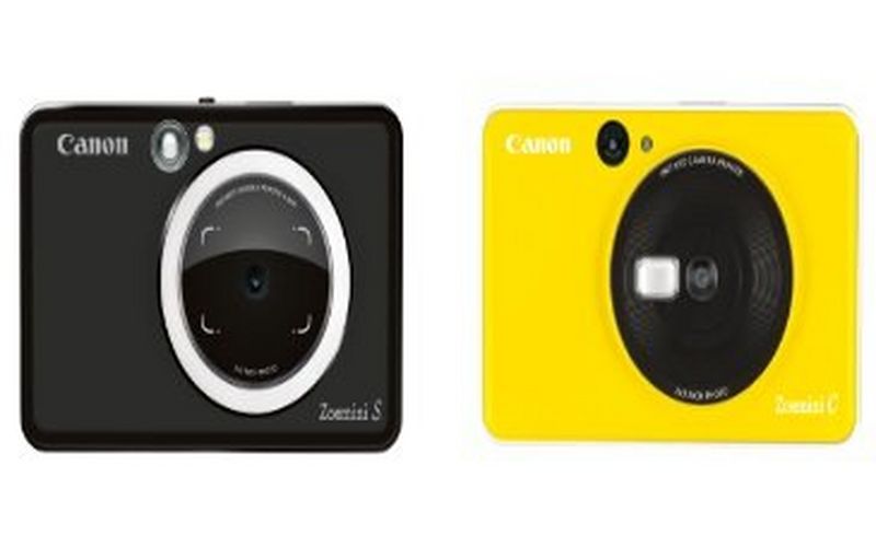 Shoot, print and share selfies on the go with the Canon Zoemini S and Canon Zoemini C instant camera printers
