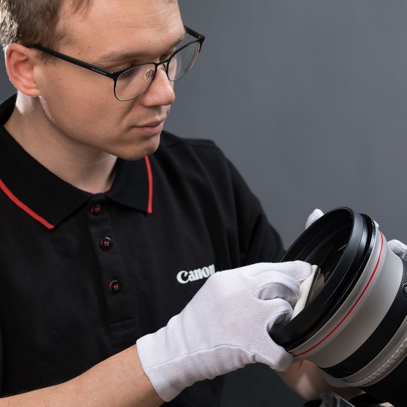 Camera Lens Care service Canon UK