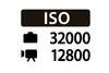 Extensible jusqu'à ISO 51.200 pour les photos et ISO 25.600 pour la vidéo