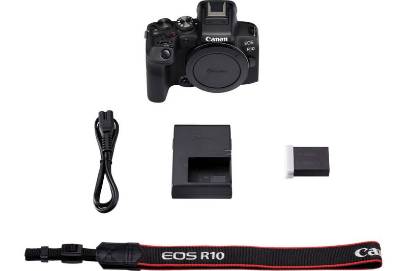 Canon EOS R10 - contenu de la boîte