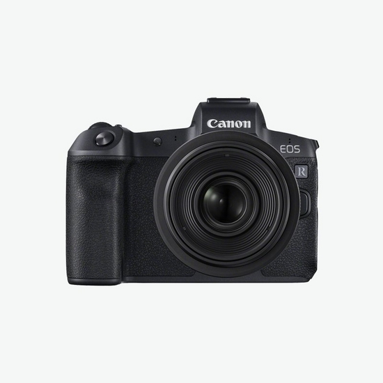 Canon EOS R camera front shot