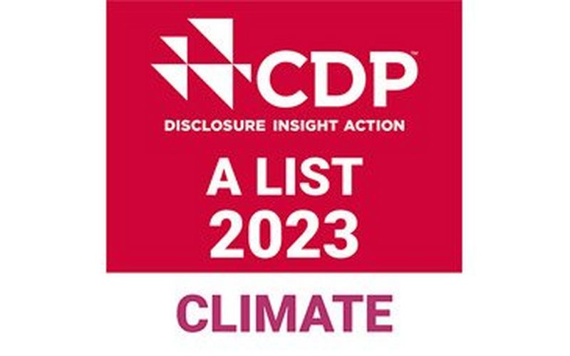 Canon recognized with highest A score for its climate change activities from CDP