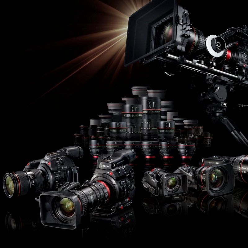 The Canon Cinema EOS range.