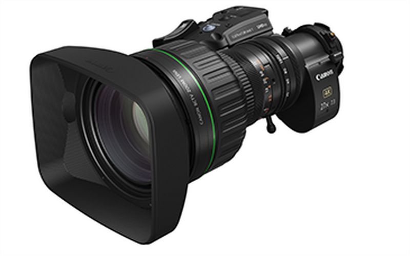 Canon introduces next generation portable zoom lens for 4K broadcast cameras featuring newly developed digital drive unit