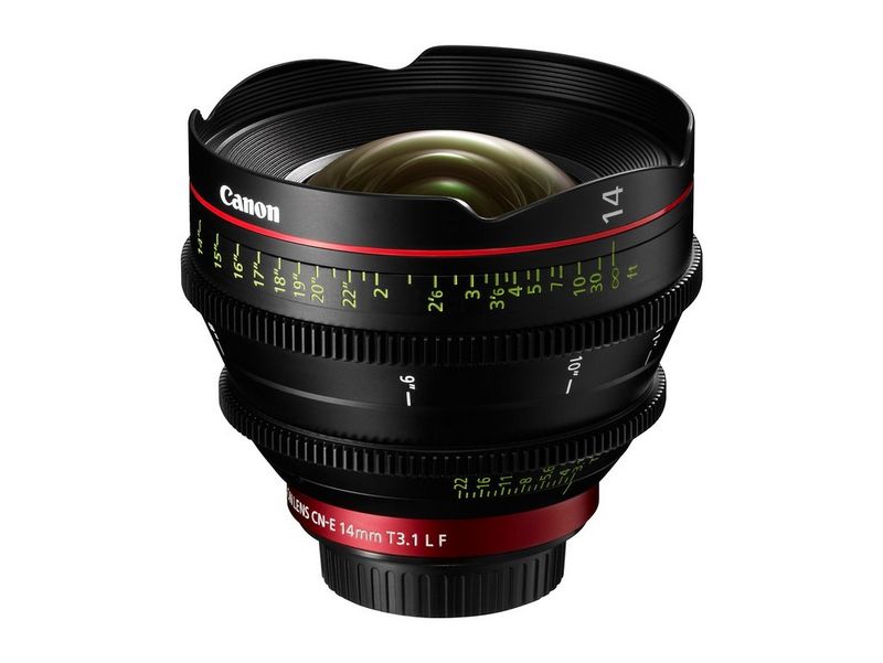 Canon CN-E14mm T3.1 L F - Cine Lenses - Canon Emirates