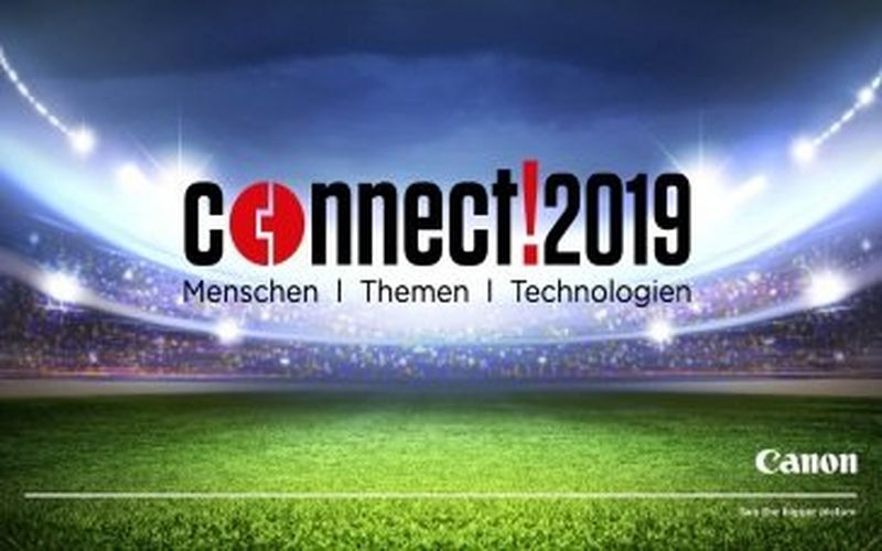 connect!2019 Stadiontour: Canon präsentiert seinen Top-Kader für innovative Office-Lösungen 