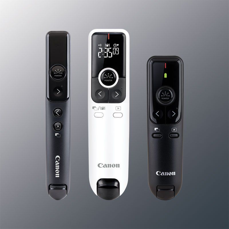 Canon presenters take control