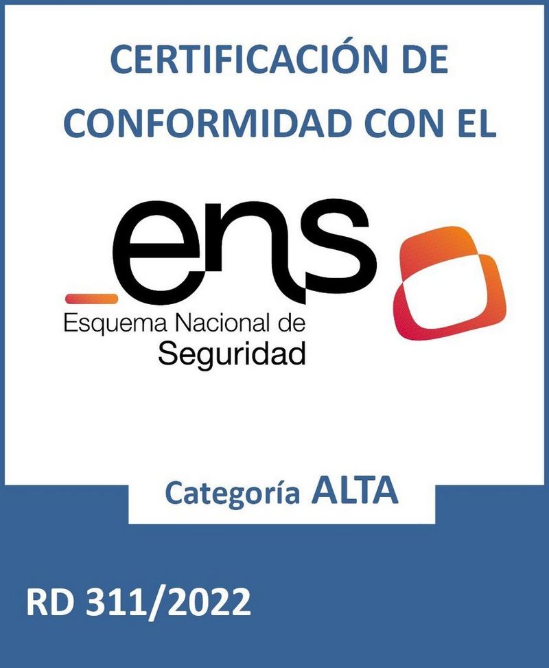 Certificado de seguridad de la información ISO 27001