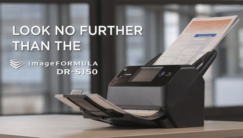 Canon imageFORMULA DR-S150 - Scanners de documents - Canon Afrique du Nord  et Centrale