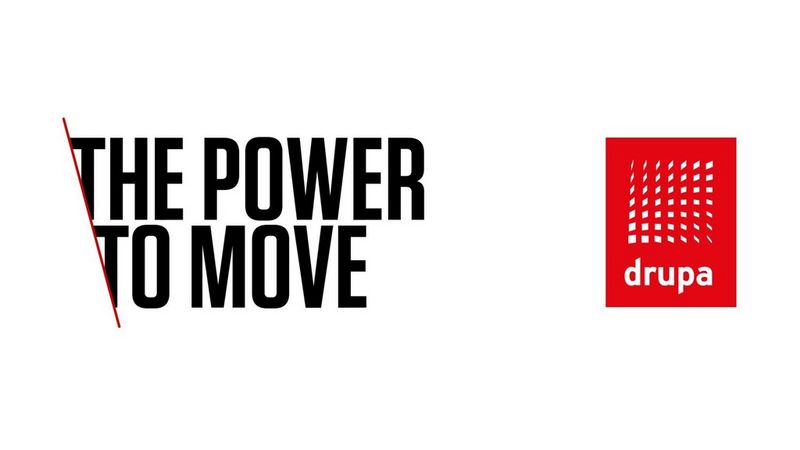 Drupa Logo – The power to move 