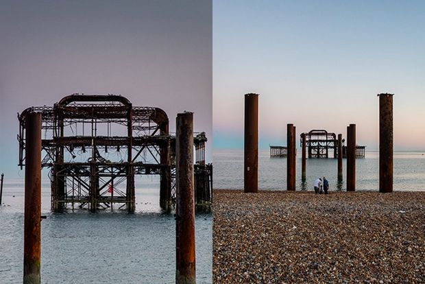 Old Brighton pier