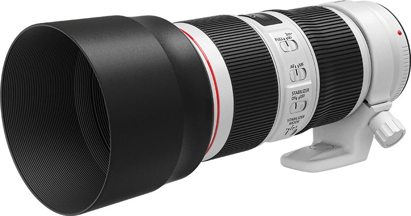 EF 70-200mm f/4L IS II USM FSL with hood