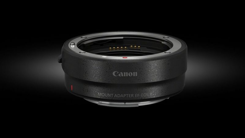 Začetna ponudba s Canonovim nastavkom EF-EOS R