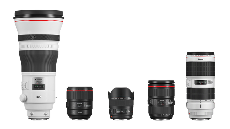 Los mejores 10 objetivos para Canon full-frame (EF)