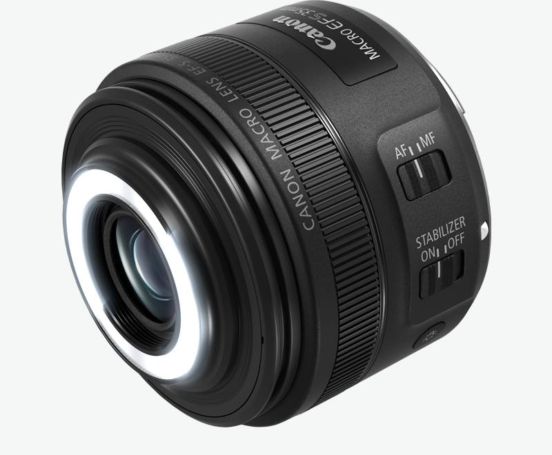 EF-S 35mm f/2.8 Macro IS STM specifications side profile