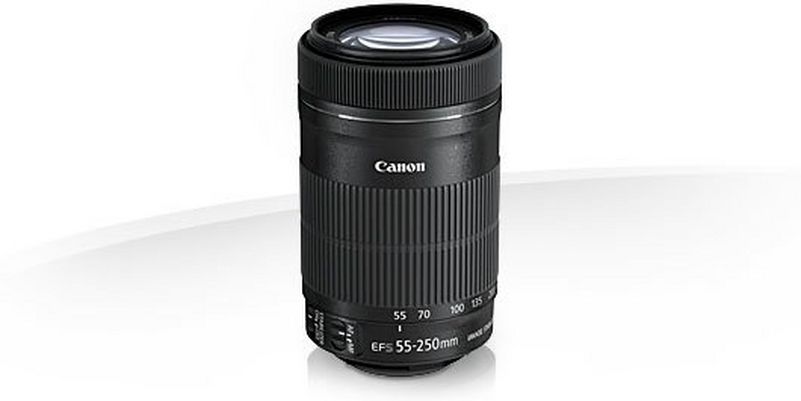 【B5802】Canon EF-S 55-250mm IS Ⅱ　望遠レンズカメラ