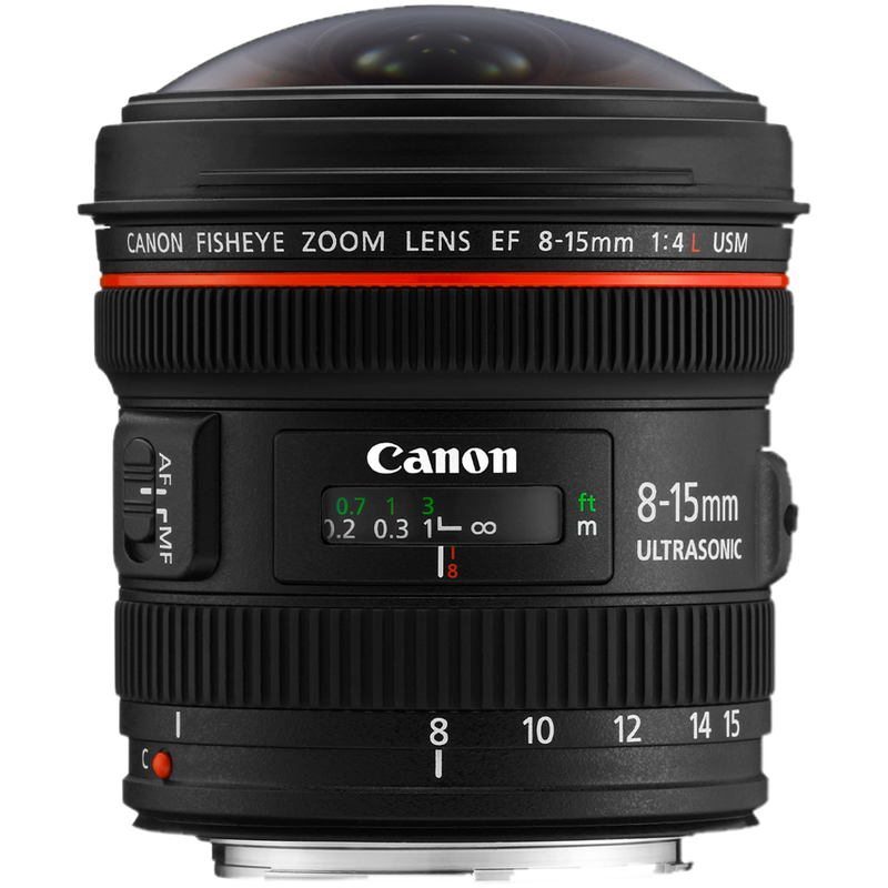 Canon EF 8-15mm f/4L Fisheye USM - Lenses - Camera & Photo lenses 