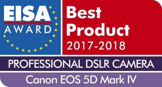 EISA Award Logo Canon EOS 5D Mark IV