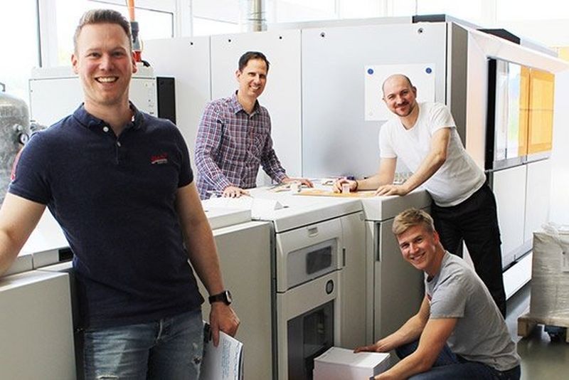 Roman Nussbaumer, CEO and Printmedien Ennetsee team