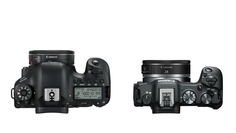 EOS 6D Mark II with EF 40mm F2.8 STM & EOS R8 with RF 28mm F2.8 STM