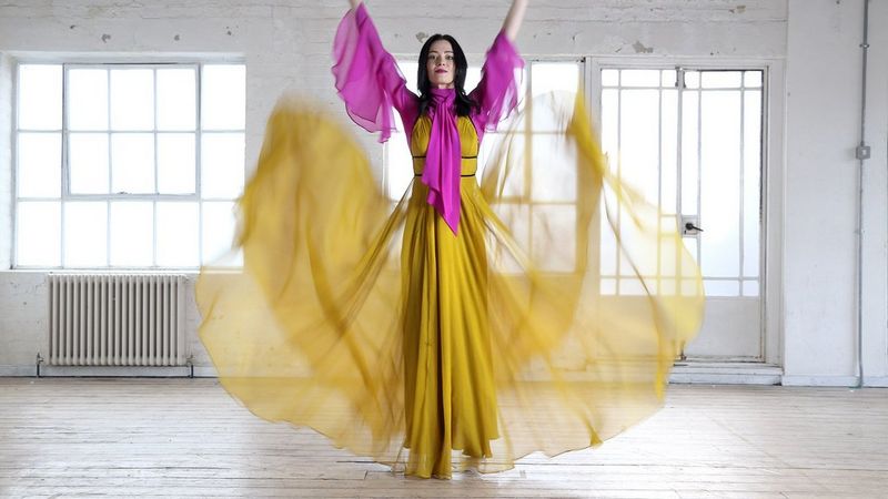 Full image in yellow dress