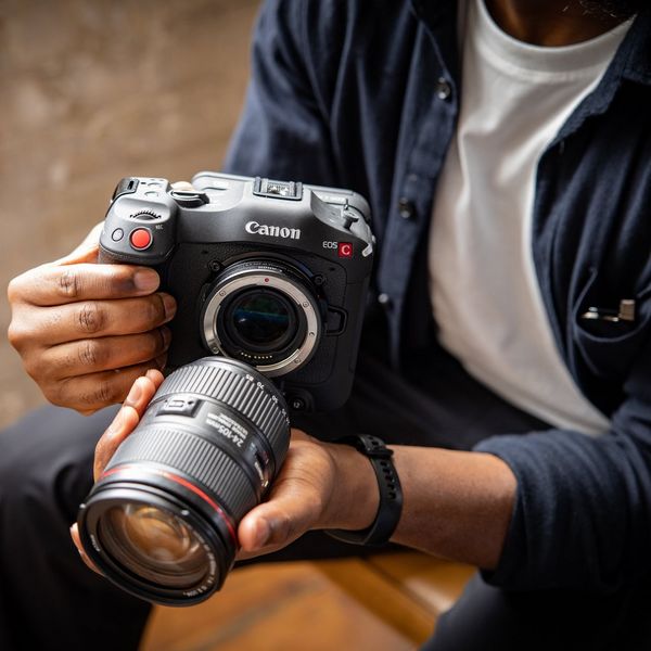 Canon EOS C70, гъвкавост на обектива